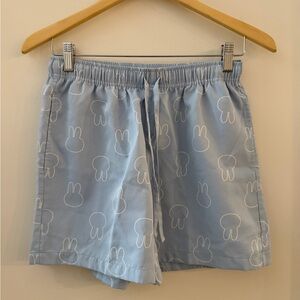Uniqlo Light Blue Miffy Women's Pajama Shorts